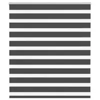 Gossi jaluzea tip zebra neagra latime tesatura 125,9 cm poliester