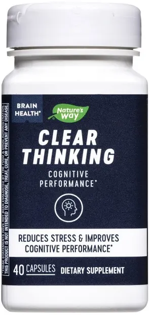 Clear Thinking, 40 capsule, Nature’s Way