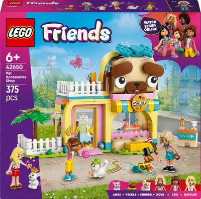 Constructor LEGO Friends - Magazin de accesorii pentru animale de companie (42650)