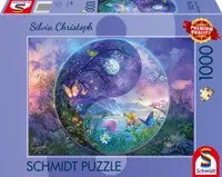 Puzzle Schmidt din 1000 piese - Yin și Yang: Lumea fantastică a insectelor