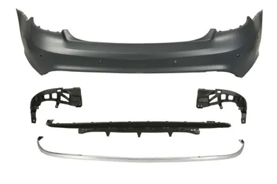 Bara Spate, AMG, cu valabilitate, cu gauri pentru senzorii de parcare, grund potrivit MERCEDES E A207, E C207 Coupe 05.13-03.17