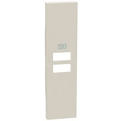 Tasta 1 modul pentru incarcatoarele usb Bticino Living Now KM13C, nisip