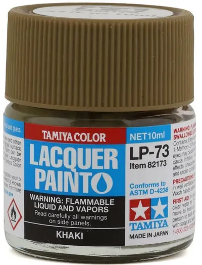 Vopsea lac acrilic Tamiya - Khaki LP-73 (10ml) (TAM82173)
