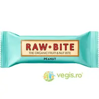 Baton Raw cu Arahide fara Zahar Adaugat si fara Gluten Ecologic/Bio 50g