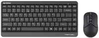 Set wireless mouse și tastatura A4tech - FG1112 Fstyler, Layout Chirilic și Standard, negru