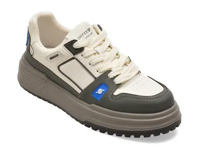 Pantofi sport GRYXX albi, 30880, din piele naturala