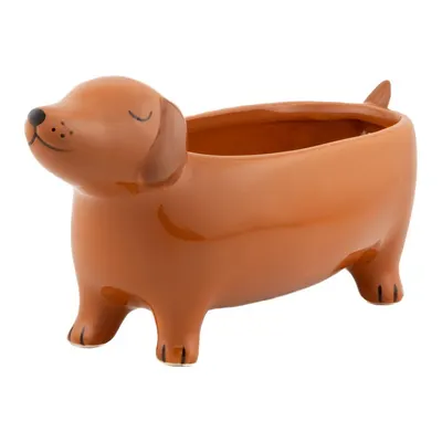 Ghiveci decorativ din ceramică Sausage Dog – Sass & Belle