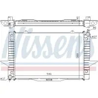 Radiator, racire motor NISSENS 65546A
