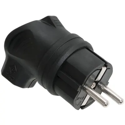 VBu3-1-0m Priza with a side-plug-in OMEGA IP44