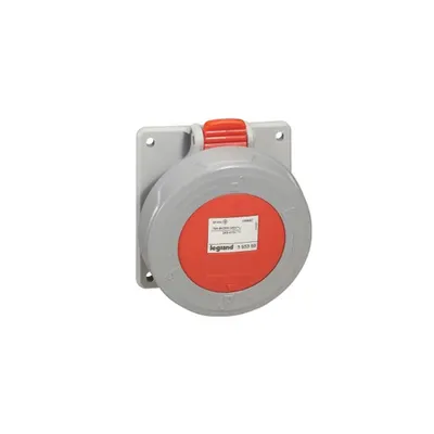 Panou montaj priza P17 - IP66/67 - 380/415 V~ - 32 A - 3P+N+E