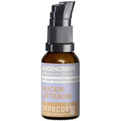 Crema de Ochi pentru Hidratare Intensiva si Netezire cu Aloe Vera si Albastrele Bio 15ml