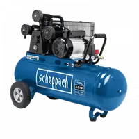 Compresor cu trei cilindri HC550TC Scheppach 5906147902, 400 V, 3000 W, 100 L, 10 bari