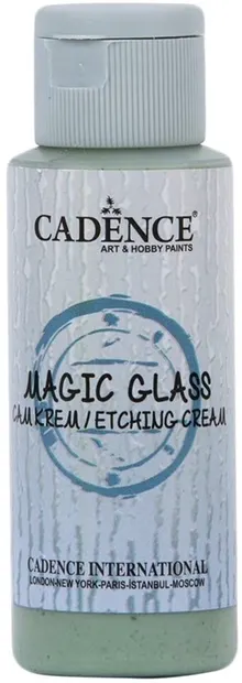 Gel pentru matizarea sticlei Cadence - Magic Glass Etching Cream, 59 ml