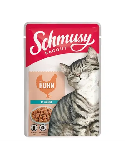 SCHMUSY RAGOUT hrana umeda pisica, pui in sos 100 g