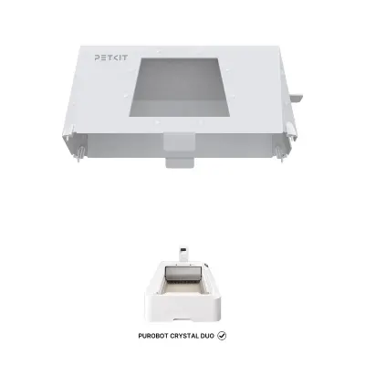 Capac frontal PETKIT Front-Entry Hood pentru litiera automata PETKIT PUROBOT CRYSTAL DUO - Default Title