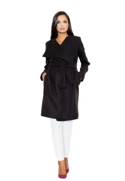 Trenci de dama Matindry M408 negru - Negru
