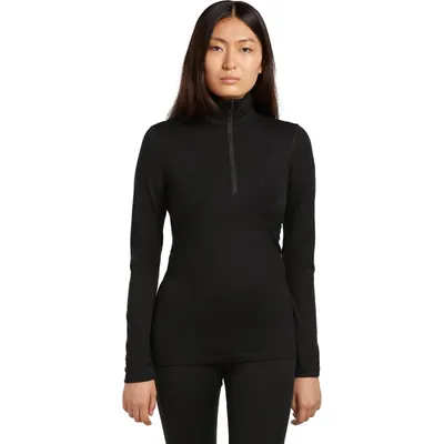 Bluză termoactivă damă icebreaker 200 Oasis Half Zip