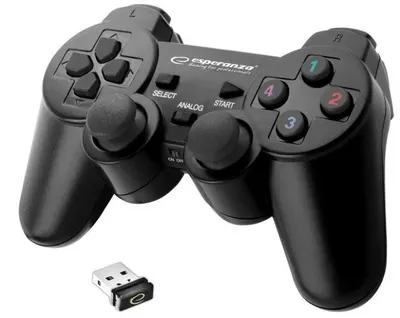 Controller Esperanza - Gladiator, negru (PS3/PC)