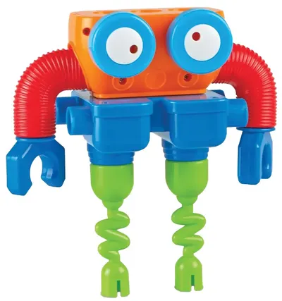 Set de joacă Learning Resources - Construiește un robot, 18 piese
