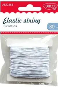 Accesorii craft - Fir intins - Alb
