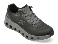 Pantofi sport SKECHERS negri, GLIDE-STEP PRO, din material textil