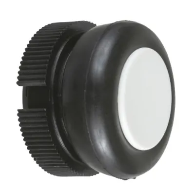 Cap Rotund Pentru Buton - Revenire Cu Arc- Xac-A - Alb - Invelit