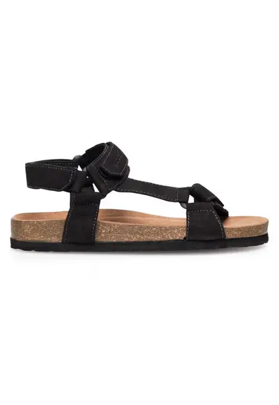 Pantofi copii - 590558855492935 - Piele naturala/Piele nabuc - Negru