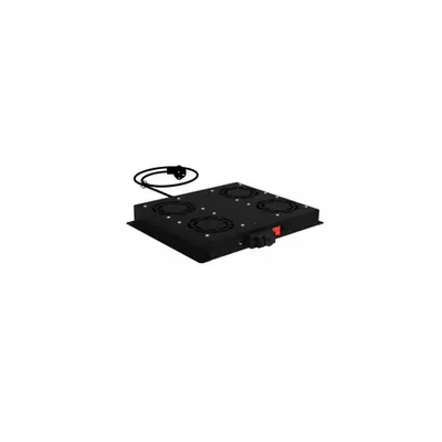 Module of 4 fans cu 2P+E British standard plug pentru Linkeo Data Center cabinet