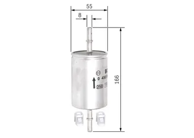 Filtru combustibil BOSCH 0 450 905 316