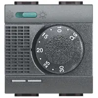 Termostat electronic ambian ta+comutator Vara/iarna -LiVing Light antracit