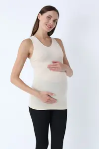 Maiou pentru gravide din modal, Bej
