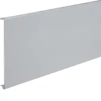 Capac canal cablu 120mm, oțel, RAL7035