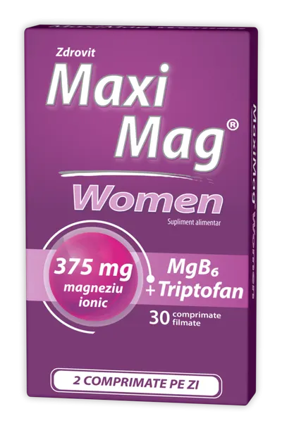 Maximag Women, 30 comprimate, Zdrovit