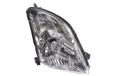 Far Dreapta (H4, manual, fara motoras, culoare insertie: cromat, culoare semnalizator: transparent) potrivit SUZUKI SWIFT III
