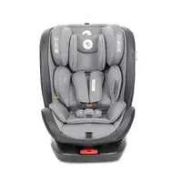 Scaun auto pentru copii Lorelli Ares Grey i-Size, isofix, anti rebound bar, rotativ, 40-150 cm, 0 luni-12 ani