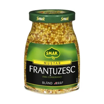 Mustar Frantuzesc, Smak, 180 g