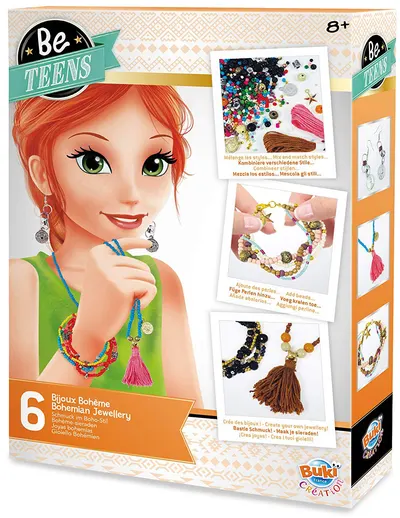Set creativ Buki Be Teens - Fa-ti singur bijuterii splendide