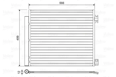 Condensator climatizare (cu uscator) potrivit NISSAN QASHQAI II, QASHQAI III, X-TRAIL III; RENAULT AUSTRAL, ESPACE V, KADJAR, KOLEOS I 1.2-2.5 07.08