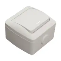 Eva Intrerupator Cap Scara LED PT IP54 Alb