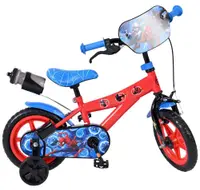 Bicicletă pentru copii cu roți ajutătoare E&L cycles - Marvel Spider-Man, 12''