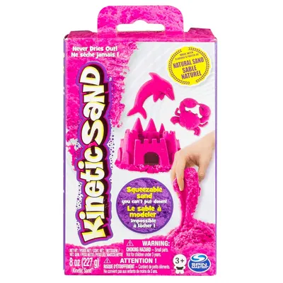 Nisip Kinetic - Roz, rezerva, 227g