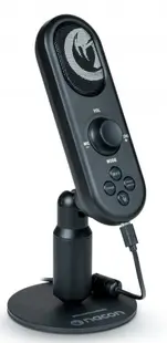 Microfon Nacon - PC Streaming, negru