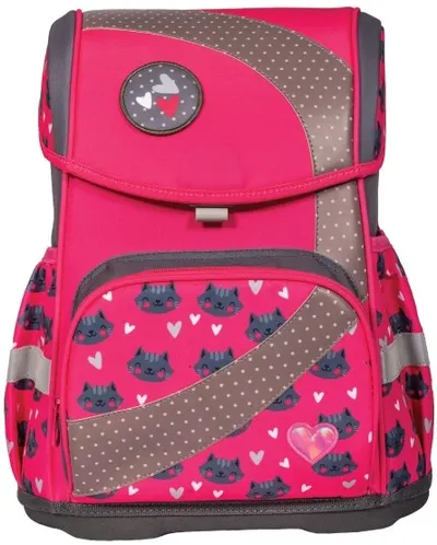 Ghiozdan școlar anatomic S. Cool Premium - Kitty, 27 l