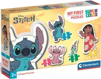 Puzzle pentru bebeluși Clementoni 4 în 1 - Stitch