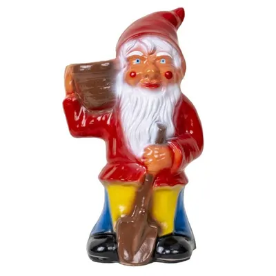 Decoratiune pentru Gradina, Pitic, Inaltime 38 cm, Zilan