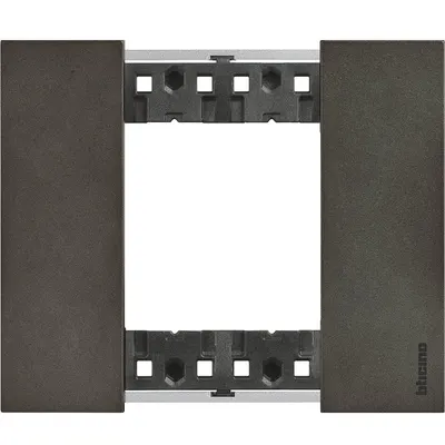 Rama ornament 2 module Bticino Living Now KA4802NG, space