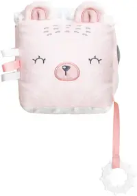 Cub de pluș KikkaBoo Bear with me - Pink