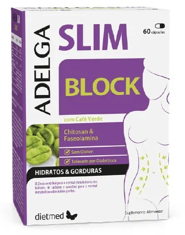 Adelgaslim Block, 60 capsule, Dietmed