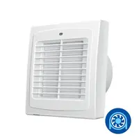 Blauberg Ventilator axial diam 125mm cu jaluzele automate, rulment