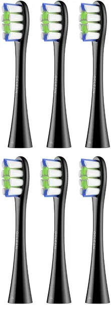 Capete de rezervă Oclean - Professional Clean P1C5, 6 buc, negre